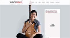 Desktop Screenshot of amandamonaco.com